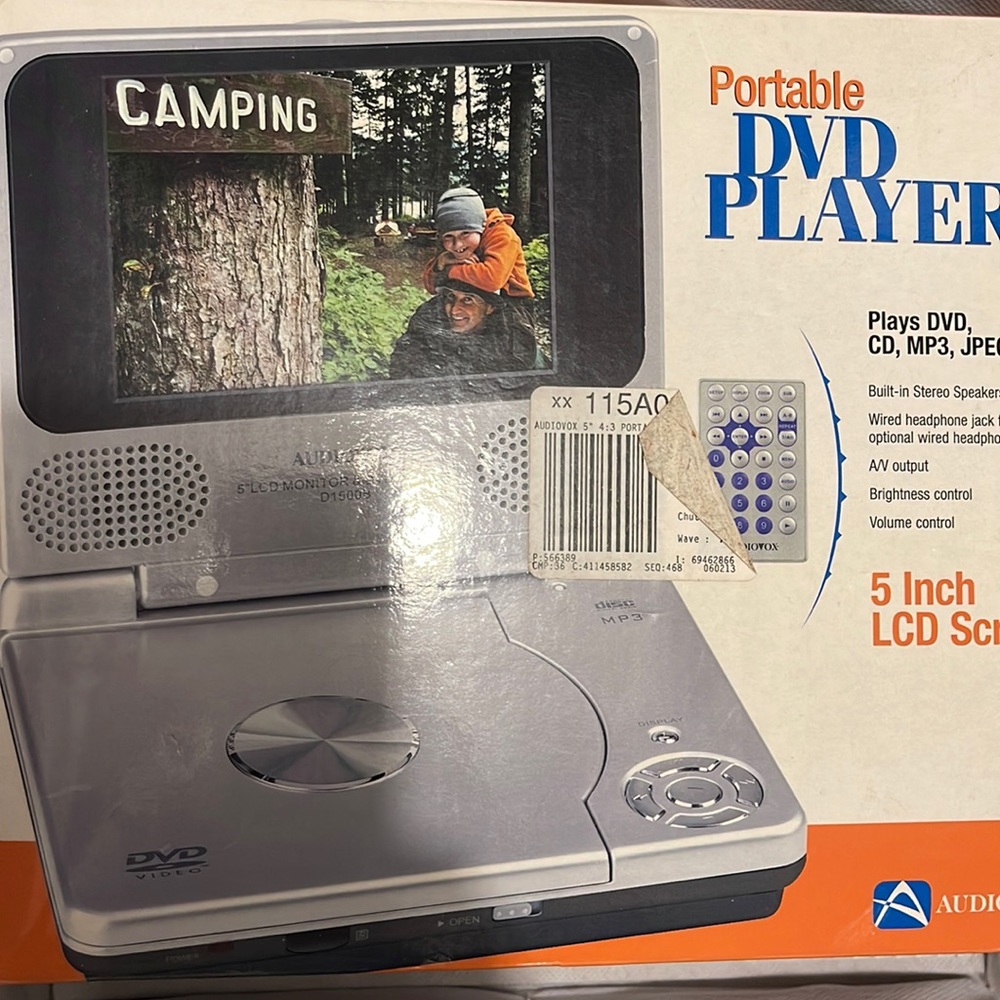 Portable DVD a player